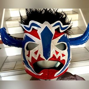 Lucha “Nacho” Libre Men’s Mask Mexican Professional Wrestling Costume